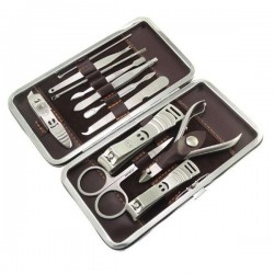 Kişisel Tırnak Bakımı için 12 Parça Manikür Pedikür El Ayak Bakım Seti