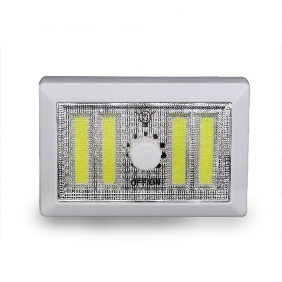 Aydınlatma için Pilli Mıknatıslı Yapışkanlı Dimmerli Led Işıklı Lamba