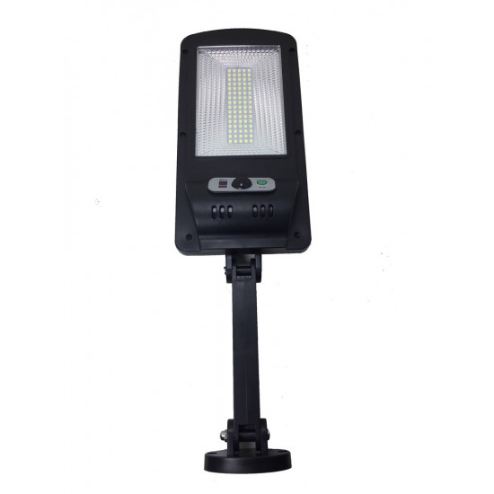 Aydınlatma için Güneş Enerji Şarjlı Solar 80 Led Işık Sensörlü Ayaklı Bahçe Duvar Lambası