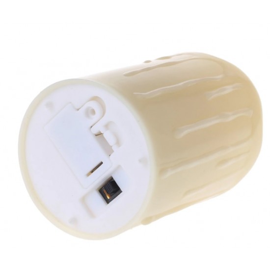 Aydınlatma için Alevli Led Mum Hareketli Alev Görünümlü Dekoratif Mum Seti