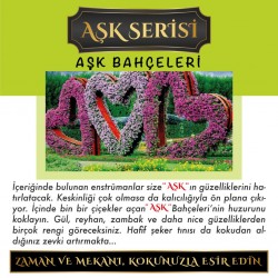 Hijyen için Bambu Çubuklu Oda Kokusu  Aşk Bahçeleri 100ML