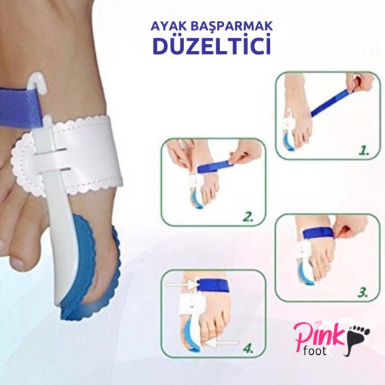 Kişisel Ayak Sağlığı için Baş Parmak Kemik Düzeltici Gece Aparat Takımı