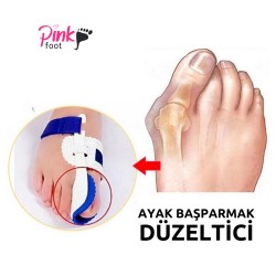 Kişisel Tırnak Bakımı için Kemik Düzeltici Başparmak Gece Takımı