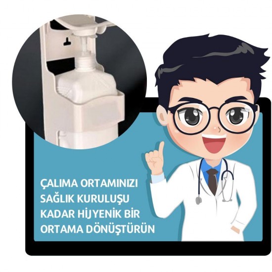 Dezenfeksiyon için Dezenfektan Dispanseri,