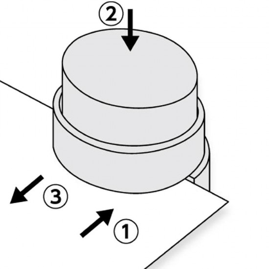 Ev Ofis İçin Telsiz Zımba Kağıt Zımbalama Aleti