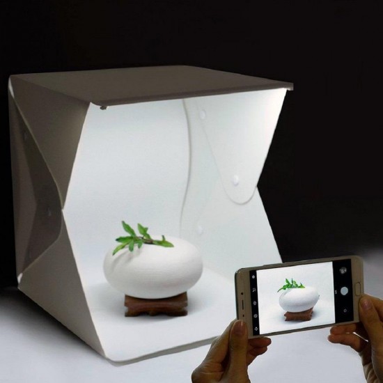 Fotoğraf Çekimi için Led Işıklı Ürün Resimleme Mini Fon Çadırı