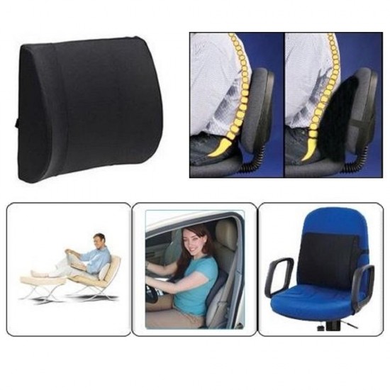Araba için Oto Koltuk Sürüş Sırt Bel Destek Minder Aparatı