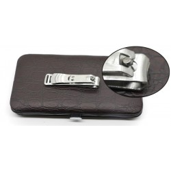 Kişisel Tırnak Bakımı için Lüks inox El Tırnak Makası Çantalı Seti