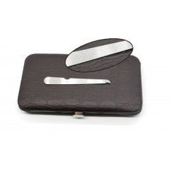 Kişisel Tırnak Bakımı için Lüks inox Tırnak Törpü Seti