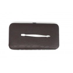 Kişisel Tırnak Bakımı için Lüks inox Tombul Tırnak Eti Aparatı Çanta Seti