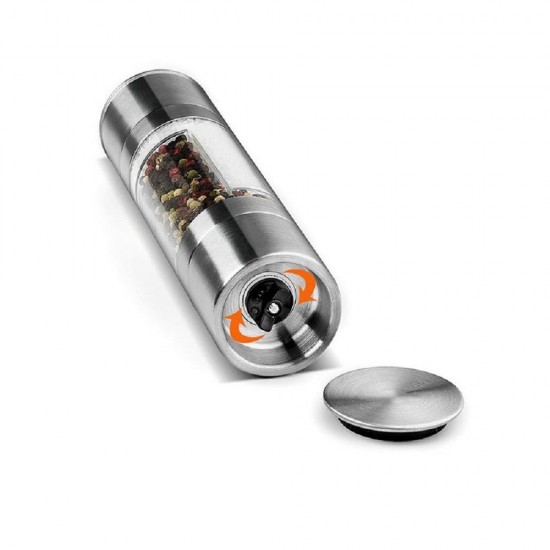 Mutfak için İki Hazneli Çift Taraflı Baharat Değirmeni