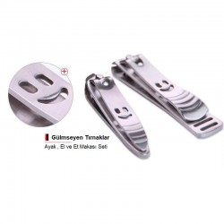 Kişisel Tırnak Bakımı için Mutlu Tırnak Seti