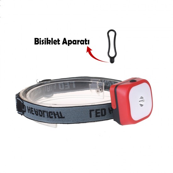 Bisiklet için WF300 Sabitlenir Kafa Lambası