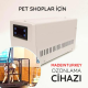 PetShop için Hayvan Evcil hayvan Pis Koku Giderici Ozon Cihazı