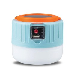 Aydınlatma için Güneş Enerji Şarjlı Solar 5 Işıklı Işıldaklı Powerbank Lamba