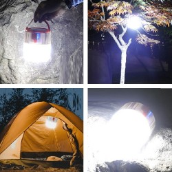 Aydınlatma için Güneş Enerji Şarjlı Solar 5 Işıklı Işıldaklı Powerbank Lamba