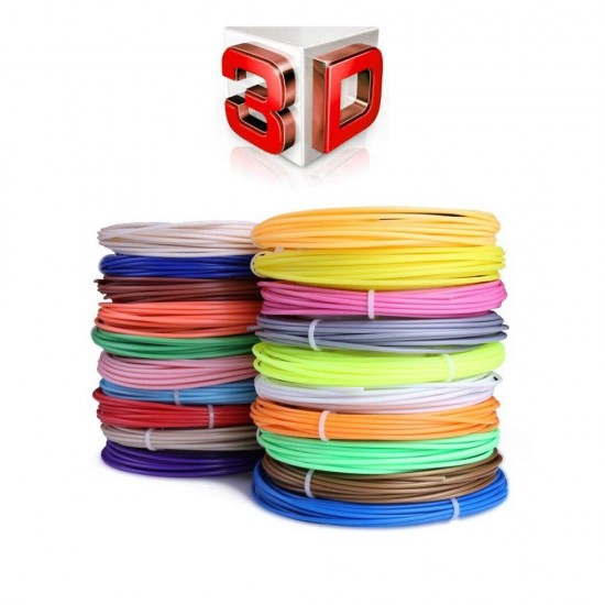 Ev Ofis için Üç Boyutlu Yazıcı İçin 20 Renkli 3D Filament Seti