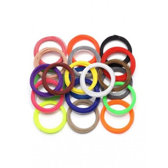 Ev Ofis için Üç Boyutlu Yazıcı İçin 20 Renkli 3D Filament Seti