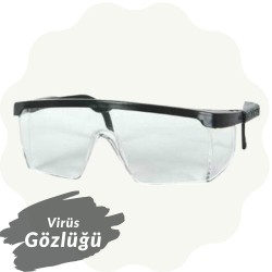 Sağlık için Hastalıklara Karşı Şeffaf Koruma Gözlüğü