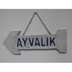 Hediye için El Yapımı Duvar Ayvalık Objesi